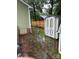 Backyard featuring a utility shed and lush landscaping, perfect for outdoor enjoyment at 6300 Fox Hunt Rd, Indian Trail, NC 28079