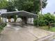 Spacious driveway with covered parking and ample space for vehicles at 6300 Fox Hunt Rd, Indian Trail, NC 28079