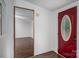 Bright entryway featuring a stylish front door and access to multiple rooms at 6903 Knottywood Ln # 21, Vale, NC 28168
