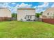 Expansive backyard, highlighted by a patio with seating and a barbecue grill at 693 Carybrook Ct, York, SC 29745