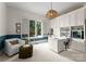 Bright home office with custom cabinetry and large windows offering great natural light at 8813 Covey Rise Ct, Charlotte, NC 28226