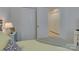 Bright bedroom featuring a queen bed and access to a spacious closet at 954 Taybyn Rd, Fort Mill, SC 29715