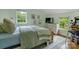 This room features hardwood floors, natural light, and modern decor at 1010 Forest Dr, Lancaster, SC 29720