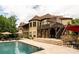 Expansive backyard featuring a large deck and patio area, perfect for outdoor gatherings and relaxation at 1032 Seminole Dr, Waxhaw, NC 28173