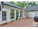 Enjoy a spacious back porch that is ideal for outdoor relaxation and entertainment, featuring direct house access at 14831 Charterhouse Ln, Huntersville, NC 28078