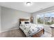 A simple bedroom with great natural light coming through the window at 15416 Oleander Dr, Charlotte, NC 28278