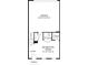 Detailed floor plan showcases the layout of the garage, rec room, and foyer on the lower level at 1940 Westerhill Dr, Fort Mill, SC 29708