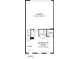 Floorplan for the basement, featuring a garage, recreation room, foyer, and porch at 1948 Westerhill Dr, Fort Mill, SC 29708