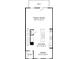 Second floor plan featuring Gathering room, kitchen, dining room, powder room, and deck at 1948 Westerhill Dr, Fort Mill, SC 29708