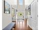Bright foyer with high ceilings, hardwood floors, and decorative accents at 2010 Brightflower Ln, York, SC 29745