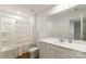 Bathroom featuring a tub and shower combination and a white vanity at 3073 Langhorne Sw Ave, Concord, NC 28027
