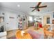 Kitchenette featuring stainless steel appliances, and overhead cabinets, maximizing functionality in a compact space at 3447 Filbert Hwy, Clover, SC 29710