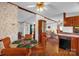 Charming dining area with a glass table and seating for four at 7232 Executive Cir, Denver, NC 28037