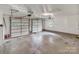 Spacious two-car garage with abundant natural light, offering ample parking and storage solutions for homeowners at 956 Stony Point Rd, Kings Mountain, NC 28086