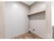 Convenient pantry with a built-in shelf, offering storage space for household items and supplies at 977 Myers Mill Rd, Olin, NC 28660