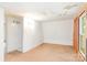 Incomplete bedroom with exposed window frame and original wall paneling showing some water damage at 10 Cedarvilla Dr, Rock Hill, SC 29730