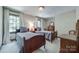 Bright bedroom featuring two beds, natural lighting from windows, and neutral colored walls at 10215 Balmoral Cir, Charlotte, NC 28210