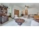 Spacious loft area features vaulted ceilings, ceiling fan, and overlooks a living space below at 10215 Balmoral Cir, Charlotte, NC 28210