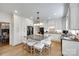 This is a beautiful and spacious kitchen with a large island, stainless steel appliances, and plenty of storage at 10215 Balmoral Cir, Charlotte, NC 28210