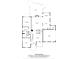 Detailed floor plan showcases a well-designed layout with spacious rooms, including a primary bedroom, kitchen, and garage at 154 Hunters Hill Dr, Statesville, NC 28677