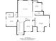 The second-floor plan offers multiple bedrooms, bathrooms, a sitting room, and an open hall, with detailed dimensions at 154 Hunters Hill Dr, Statesville, NC 28677