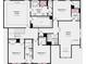 Second floor plan includes the owner's suite, owner's bath, game room and three additional bedrooms at 18129 Sulton Ter, Huntersville, NC 28078