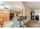Spacious kitchen featuring a breakfast bar with seating and stainless steel appliances at 199 Ashmont Dr, Kannapolis, NC 28081