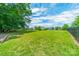 Spacious grassy backyard, great for outdoor activities with space for landscaping at 208 South Shore Dr, Belmont, NC 28012