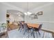 Elegant dining area showcases an open floor plan and stylish decor at 268 Hillsborough Ln, Rock Hill, SC 29732