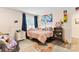 Comfortable bedroom with two twin beds, ample storage, and bright natural light at 2859 Sherrills Stream Dr, Sherrills Ford, NC 28673