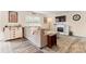 Comfortable living room with a fireplace and a large window at 2859 Sherrills Stream Dr, Sherrills Ford, NC 28673