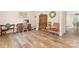 Comfortable living room with hardwood floors, classic furniture and natural light creating a warm ambiance at 2859 Sherrills Stream Dr, Sherrills Ford, NC 28673