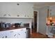 Kitchen features white cabinets, stainless steel appliances, and linoleum floor at 3505 Valley Dr, Chester, SC 29706