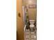 Small bathroom featuring a standard white toilet with an attached shower at 5816 Rocky Mount Ct, Charlotte, NC 28214