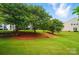 Spacious backyard featuring a well-manicured lawn and mature trees, perfect for outdoor enjoyment and relaxation at 6007 Edinburgh Ln # 214, Indian Land, SC 29707