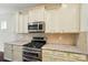 Kitchen features stainless steel appliances, granite countertops, and plenty of cabinet space at 6007 Edinburgh Ln # 214, Indian Land, SC 29707