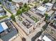 Aerial view showcases townhomes with rooftop patio spaces at 925 Westbrook Dr # B, Charlotte, NC 28202