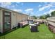 Relaxing rooftop deck featuring outdoor seating and artificial turf at 925 Westbrook Dr # B, Charlotte, NC 28202