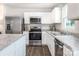 Well-equipped kitchen featuring granite countertops, stainless steel appliances, and an undermount sink at 12013 Beaux Art Ln, Charlotte, NC 28214