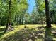 Picture of a green lawn surrounded by mature trees creating a secluded backyard oasis at 1399 Branton Dr, Iron Station, NC 28080