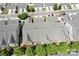 Aerial view showcases the property's location in a well-maintained community at 18339 The Commons Blvd, Cornelius, NC 28031