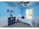 Bright and colorful bedroom with plenty of natural light and cheerful decor at 2018 Rosewater Ln, Indian Trail, NC 28079