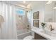 Charming bathroom with shower, bathtub, and vanity at 2653 Shenandoah Ave, Charlotte, NC 28205