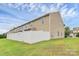 Backyard view featuring fenced-in yard and lawn at 2840 Hopeton Ct, Monroe, NC 28110