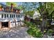 View of the backyard featuring a 3-car garage, and garden at 361 5Th Nw St, Hickory, NC 28601