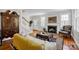 Cozy living room with fireplace, hardwood floors, and elegant furnishings at 361 5Th Nw St, Hickory, NC 28601