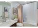Bathroom features a shower-tub combination, vanity, and toilet at 4060 Zilker Park Dr, Charlotte, NC 28217