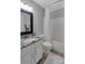 Functional bathroom with vanity, tub/shower combo, and neutral color scheme at 4407 Beauvista Dr, Charlotte, NC 28269
