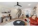 Open-concept living area with modern finishes and an inviting atmosphere at 4520 Radler Ct, Charlotte, NC 28217