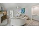 Serene living room design with modern decor and access to additional rooms at 4633 Cringle Ct, Charlotte, NC 28226